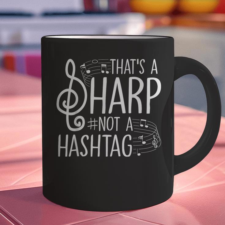 That's a Sharp Not a Hashtag Music Teacher Musicians Graphic Print Coffee Mug, gift for family, gift for coworker That's a Sharp Not a Hashtag Music Teacher Musicians Graphic Print Coffee Mug, gift for family, gift for coworker