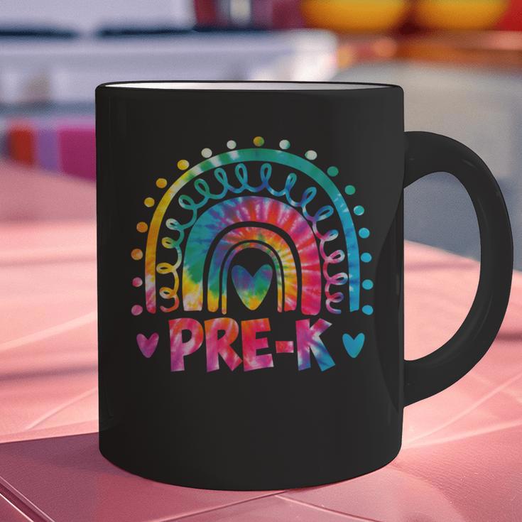 Tie Dye Prek Teacher Rainbow Preschool Back To School Girl Graphic Print Coffee Mug, gift for family, gift for coworker Tie Dye Prek Teacher Rainbow Preschool Back To School Girl Graphic Print Coffee Mug, gift for family, gift for coworker