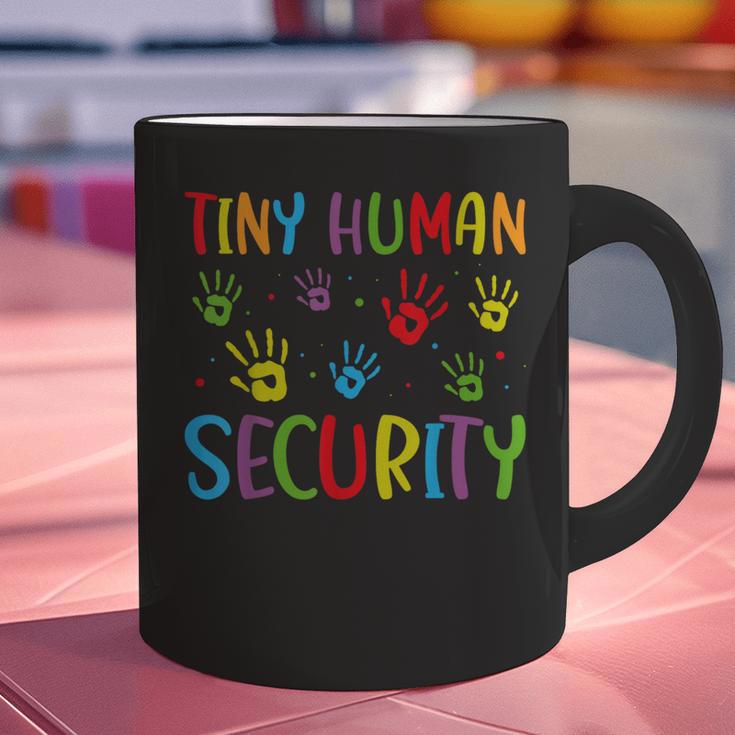 Tiny Human Security Preschool Childcare Teacher Babysitters Graphic Print Coffee Mug, gift for family, gift for coworker Tiny Human Security Preschool Childcare Teacher Babysitters Graphic Print Coffee Mug, gift for family, gift for coworker