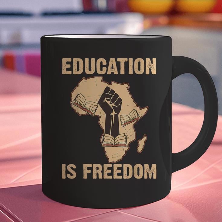 History Education Is Freedom African Map Black Teacher Graphic Print Coffee Mug, History Teacher Mugs, gift for family, gift for coworker History Education Is Freedom African Map Black Teacher Graphic Print Coffee Mug, History Teacher Mugs, gift for family, gift for coworker