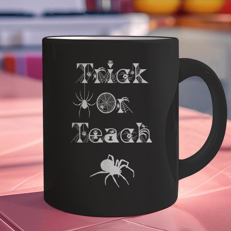Trick Or Teach Halloween Teacher Shirt Teaching Spider Tee For Men Women Kids Graphic Print Coffee Mug, gift for family, gift for coworker Trick Or Teach Halloween Teacher Shirt Teaching Spider Tee For Men Women Kids Graphic Print Coffee Mug, gift for family, gift for coworker