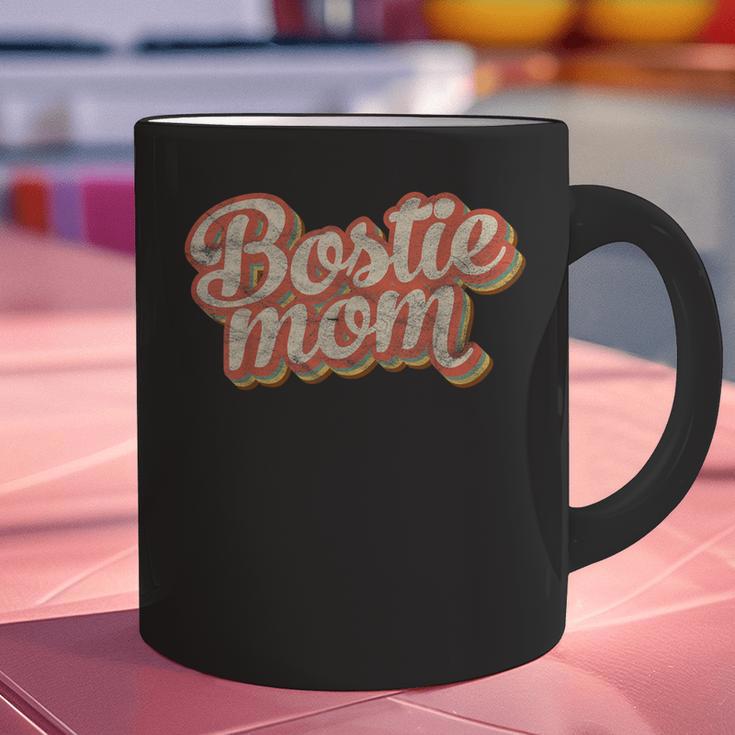 Vintage Boston Terrier Mom Dog Lover Pet Bostie Mama Men Women Girls Kids Graphic Print Coffee Mug, Boston Terrier Mom Mugs, gift for family, gift for coworker