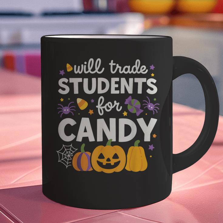 Will Trade Students For Candy Teacher Cute Halloween Graphic Print Coffee Mug, gift for family, gift for coworker Will Trade Students For Candy Teacher Cute Halloween Graphic Print Coffee Mug, gift for family, gift for coworker