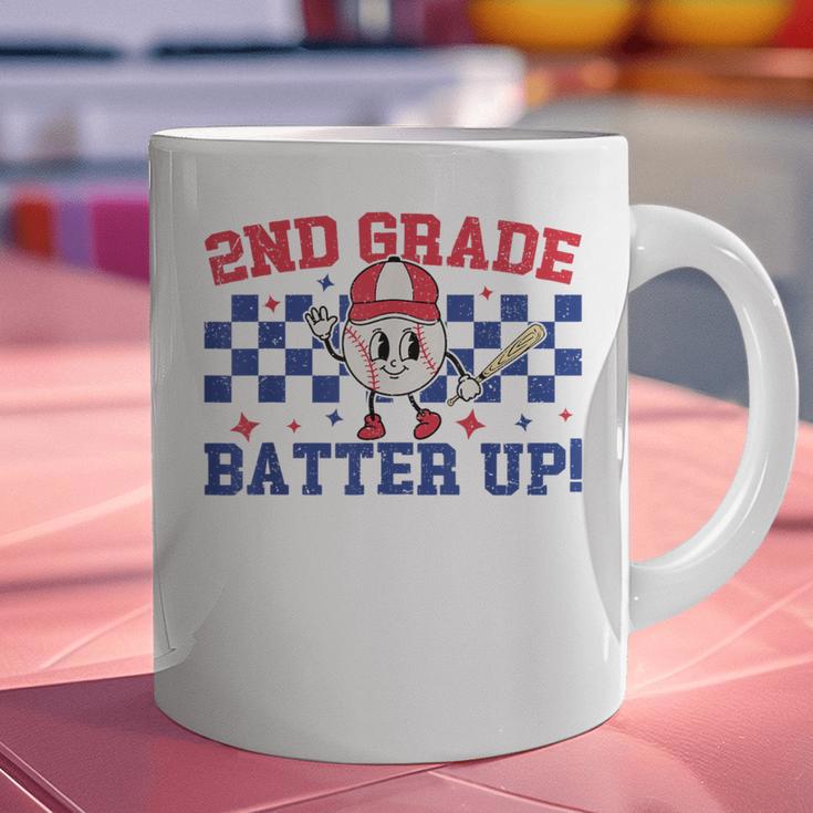 2nd Grade Batter Up Back To School Baseball Teacher Kids Graphic Print Coffee Mug, 2nd Grade Teacher Mugs, gift for family, gift for coworker 2nd Grade Batter Up Back To School Baseball Teacher Kids Graphic Print Coffee Mug, 2nd Grade Teacher Mugs, gift for family, gift for coworker