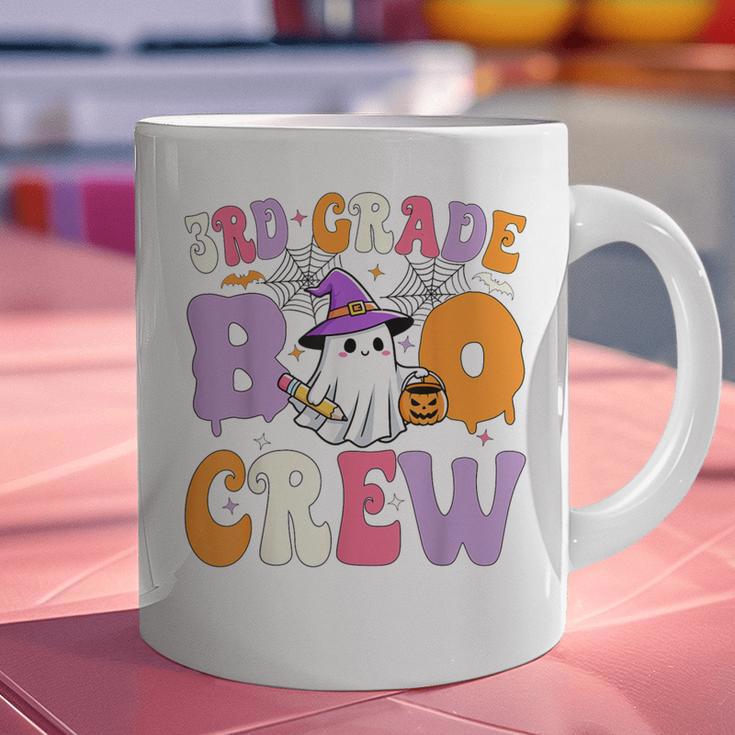 3rd Grade Boo Crew Spooky Third Grade Halloween Teacher Graphic Print Coffee Mug, gift for family, gift for coworker