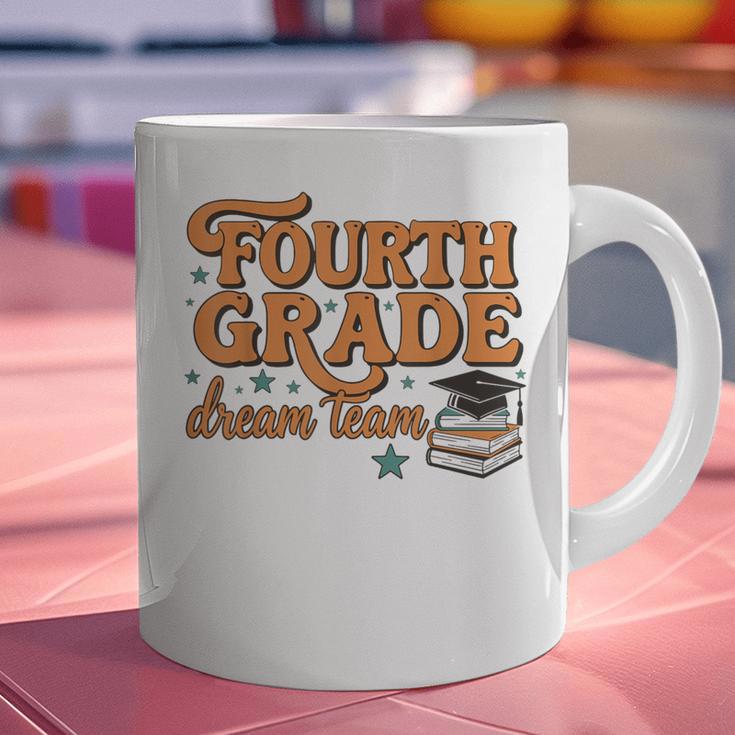 4th Grade Back To School Fourth Grade Dream Team Teacher Graphic Print Coffee Mug, 4th Grade Teacher Mugs, gift for family, gift for coworker 4th Grade Back To School Fourth Grade Dream Team Teacher Graphic Print Coffee Mug, 4th Grade Teacher Mugs, gift for family, gift for coworker