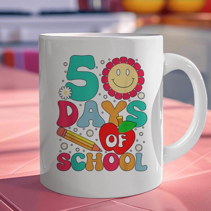 50 Days Of School Teacher Happy 50th Day Of School Kids Graphic Print Coffee Mug, gift for family, gift for coworker 50 Days Of School Teacher Happy 50th Day Of School Kids Graphic Print Coffee Mug, gift for family, gift for coworker
