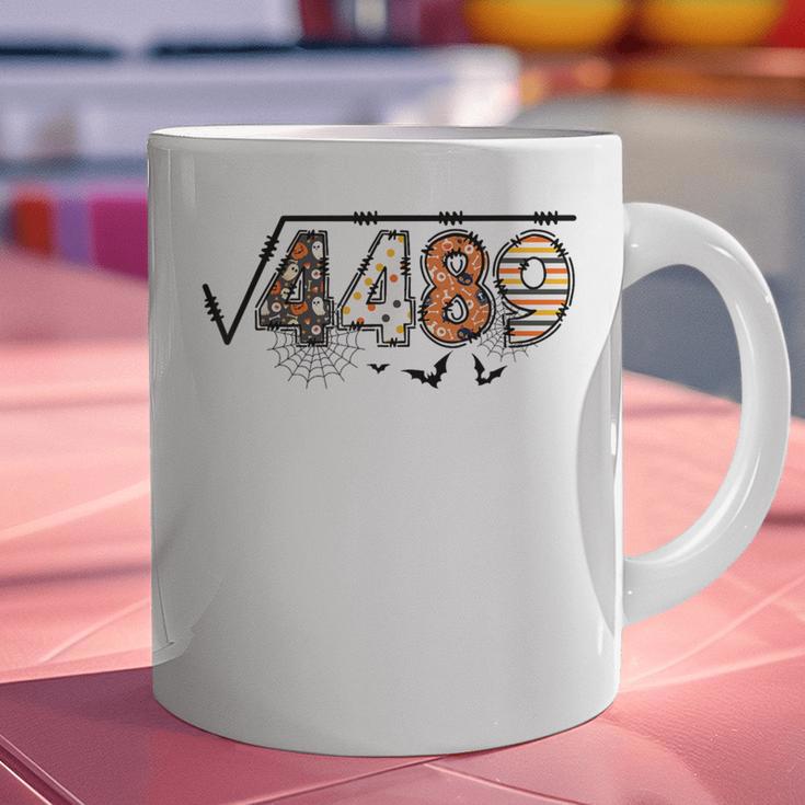 6 7 Square Root Of 4489 Slang Math Teacher Halloween Graphic Print Coffee Mug, gift for family, gift for coworker 6 7 Square Root Of 4489 Slang Math Teacher Halloween Graphic Print Coffee Mug, gift for family, gift for coworker
