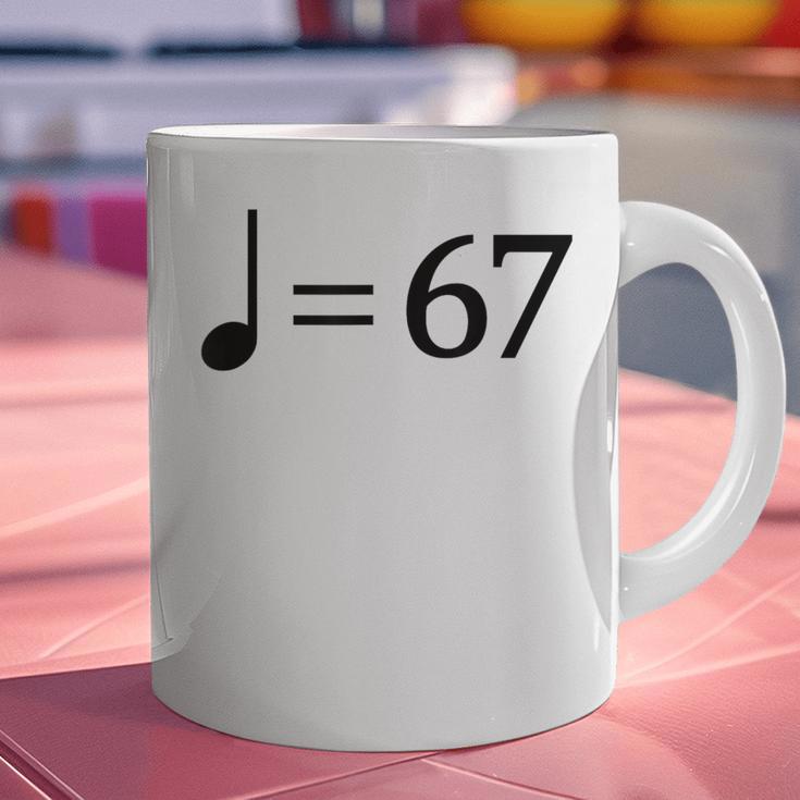 67 Music Meme Slang Musician Kids Music Teacher Graphic Print Coffee Mug, gift for family, gift for coworker 67 Music Meme Slang Musician Kids Music Teacher Graphic Print Coffee Mug, gift for family, gift for coworker