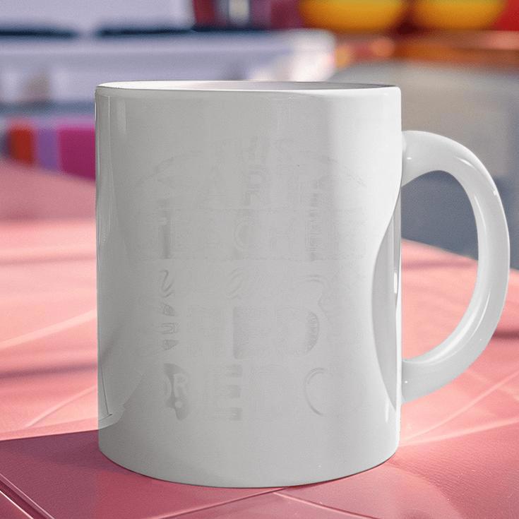This Art Teacher Wears Red For Ed Men Women Graphic Print Coffee Mug, gift for family, gift for coworker