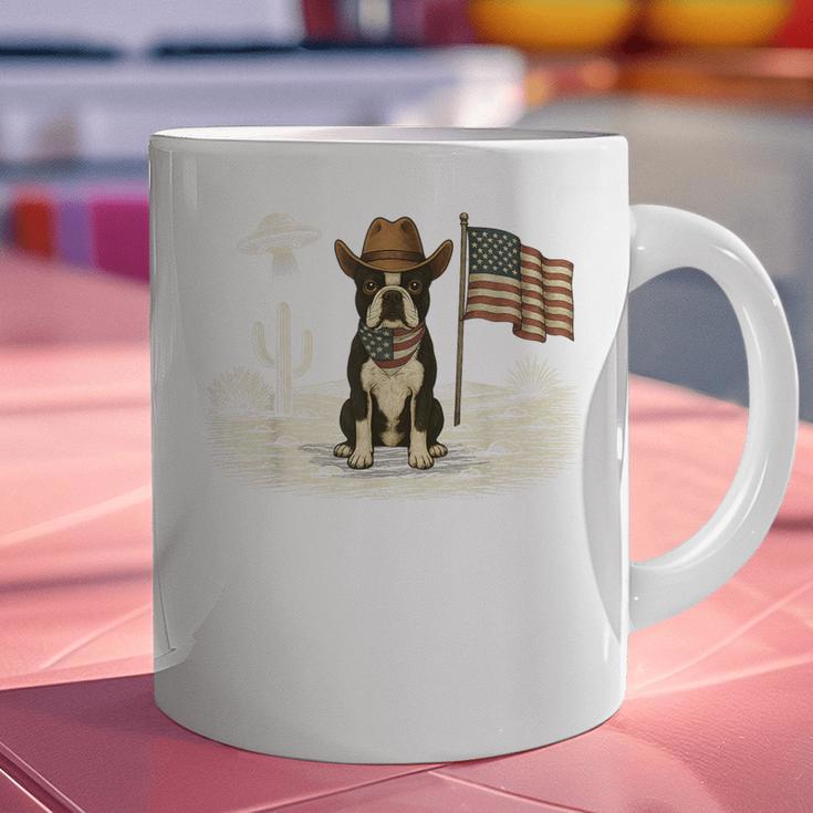 Boston Terrier 4th Of July US American Flag Dog Patriotic Graphic Print Coffee Mug, American Boston Terrier Mugs, Patriotic Boston Terrier Mugs, Boston Terrier 4th Of July Mugs, gift for family, gift for coworker