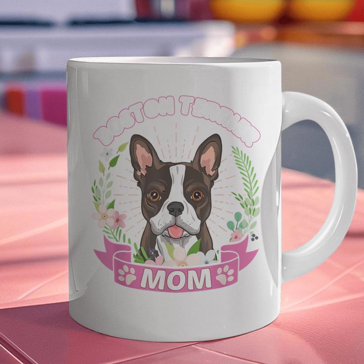 Boston Terrier Mom Mother's Day Graphic Print Coffee Mug, Boston Terrier Mom Mugs, gift for family, gift for coworker