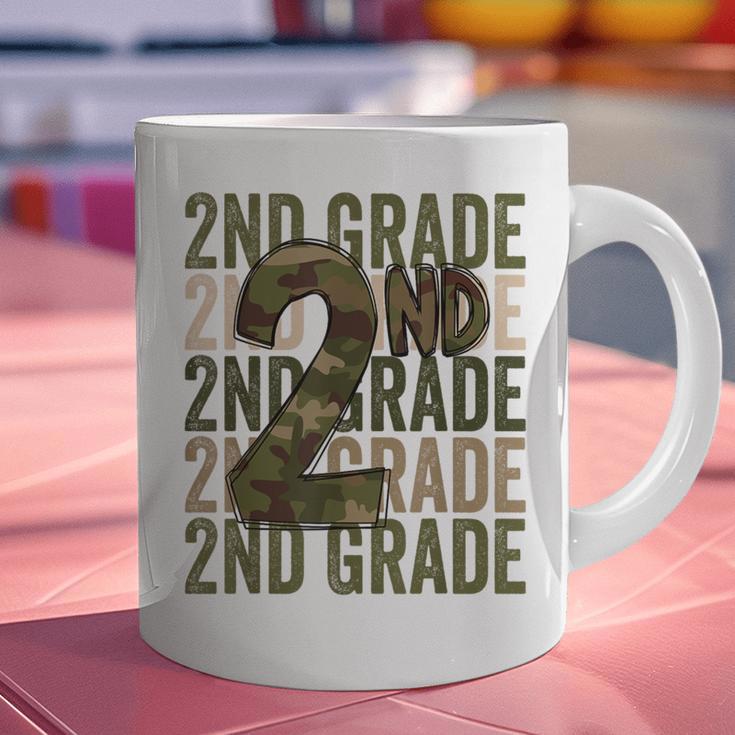 Camo Team 2nd Grade Squad Back To School Teacher Kids Boys Graphic Print Coffee Mug, 2nd Grade Teacher Mugs, gift for family, gift for coworker Camo Team 2nd Grade Squad Back To School Teacher Kids Boys Graphic Print Coffee Mug, 2nd Grade Teacher Mugs, gift for family, gift for coworker