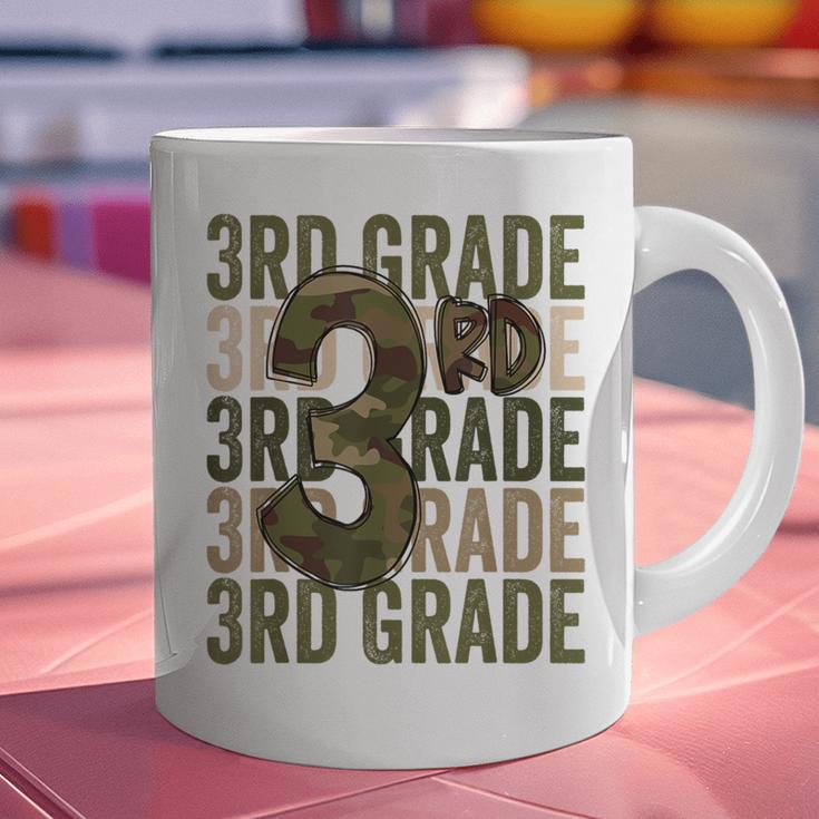 Camo Team 3rd Grade Squad Back To School Teacher Kids Boys Graphic Print Coffee Mug, gift for family, gift for coworker Camo Team 3rd Grade Squad Back To School Teacher Kids Boys Graphic Print Coffee Mug, gift for family, gift for coworker
