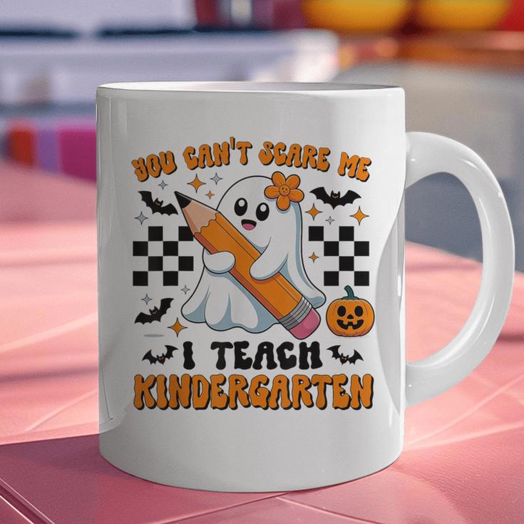 You Can't Scare Me I Teach Kindergarten Teacher Halloween Graphic Print Coffee Mug, gift for family, gift for coworker You Can't Scare Me I Teach Kindergarten Teacher Halloween Graphic Print Coffee Mug, gift for family, gift for coworker