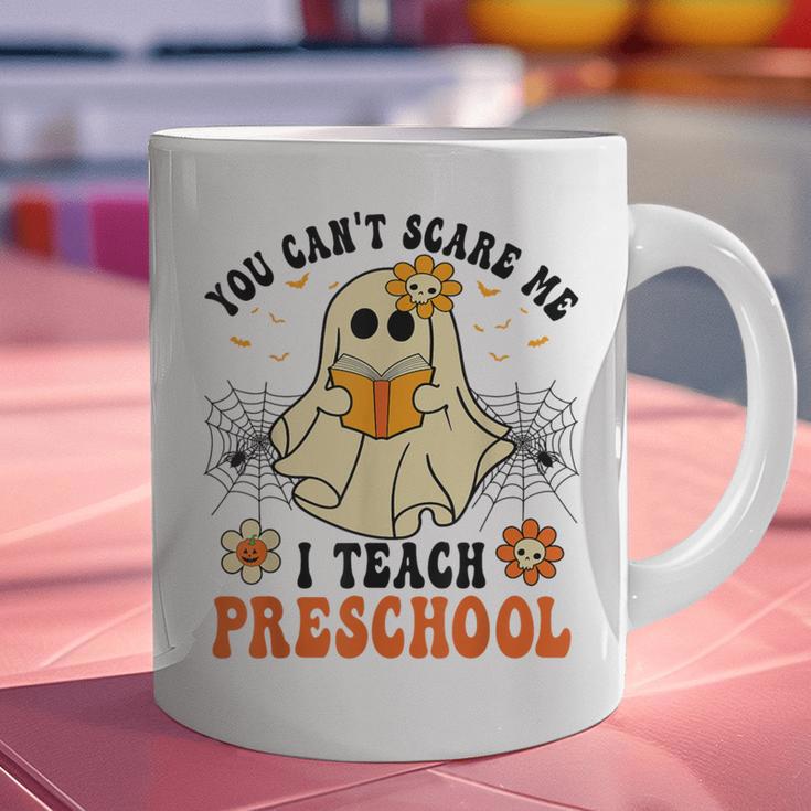 You Can't Scare Me I Teach Preschool Teacher Halloween Ghost Men Women Graphic Print Coffee Mug, gift for family, gift for coworker You Can't Scare Me I Teach Preschool Teacher Halloween Ghost Men Women Graphic Print Coffee Mug, gift for family, gift for coworker
