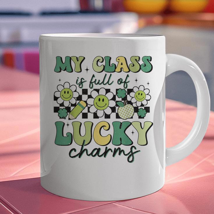 My Class Is Full Of Lucky Charms St Patricks Day Teacher Graphic Print Coffee Mug, gift for family, gift for coworker My Class Is Full Of Lucky Charms St Patricks Day Teacher Graphic Print Coffee Mug, gift for family, gift for coworker