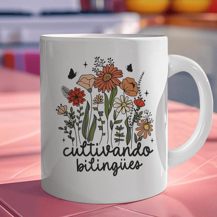 Cultivando Bilingues Dual Language Crew Bilingual Teacher Men Women Girls Kids Graphic Print Coffee Mug, gift for family, gift for coworker Cultivando Bilingues Dual Language Crew Bilingual Teacher Men Women Girls Kids Graphic Print Coffee Mug, gift for family, gift for coworker