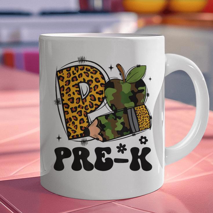 Cute Camo Pre K Back To School Teacher Kid Preschool Graphic Print Coffee Mug, gift for family, gift for coworker Cute Camo Pre K Back To School Teacher Kid Preschool Graphic Print Coffee Mug, gift for family, gift for coworker