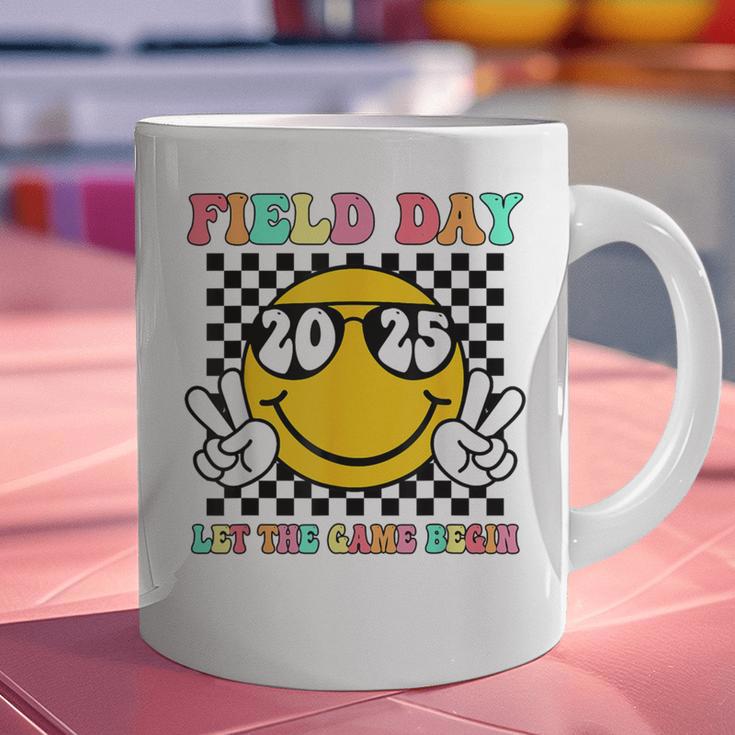 Field Day 2025 Let The Games Begin Yellow Team Teachers Kids Graphic Print Coffee Mug, gift for family, gift for coworker Field Day 2025 Let The Games Begin Yellow Team Teachers Kids Graphic Print Coffee Mug, gift for family, gift for coworker