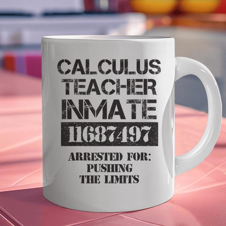 Halloween Calculus Teacher Prisoner Costume Graphic Print Coffee Mug, gift for family, gift for coworker