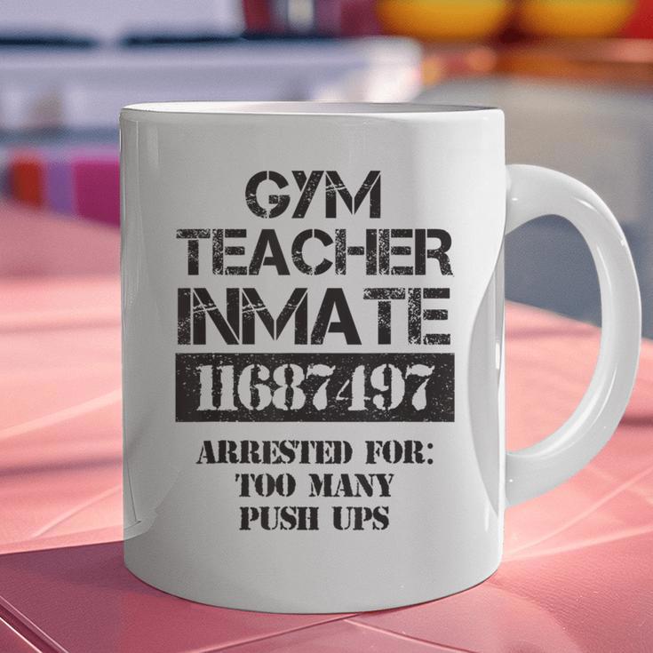 Halloween Gym Teacher Prisoner Costume Graphic Print Coffee Mug, gift for family, gift for coworker Halloween Gym Teacher Prisoner Costume Graphic Print Coffee Mug, gift for family, gift for coworker
