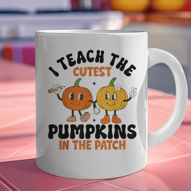 Halloween Teacher I Teach The Cutest Pumpkins In The Patch Graphic Print Coffee Mug, gift for family, gift for coworker Halloween Teacher I Teach The Cutest Pumpkins In The Patch Graphic Print Coffee Mug, gift for family, gift for coworker