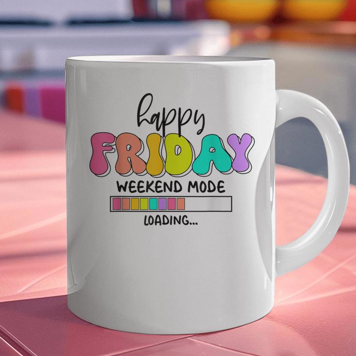 Happy Friyay Teacher School Friday Weekend Vibes Graphic Print Coffee Mug, gift for family, gift for coworker Happy Friyay Teacher School Friday Weekend Vibes Graphic Print Coffee Mug, gift for family, gift for coworker