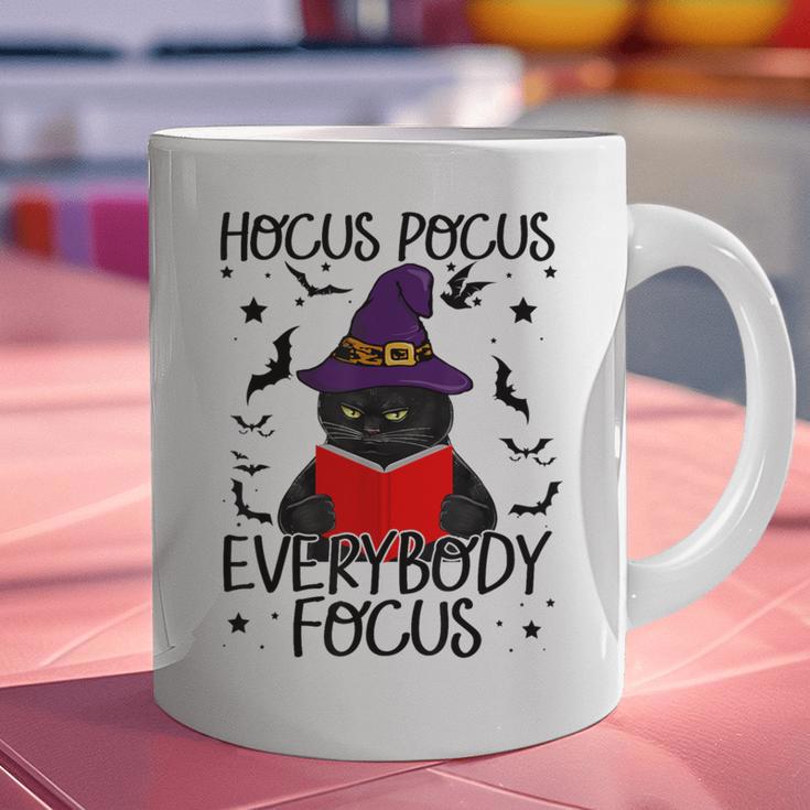 Hocus Pocus Everybody Focus Halloween Teacher For Men Women Graphic Print Coffee Mug, gift for family, gift for coworker Hocus Pocus Everybody Focus Halloween Teacher For Men Women Graphic Print Coffee Mug, gift for family, gift for coworker