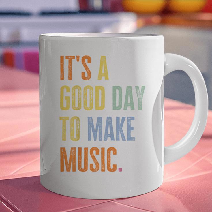 It's A Good Day To Make Music Music Lover Teacher Graphic Print Coffee Mug, gift for family, gift for coworker It's A Good Day To Make Music Music Lover Teacher Graphic Print Coffee Mug, gift for family, gift for coworker