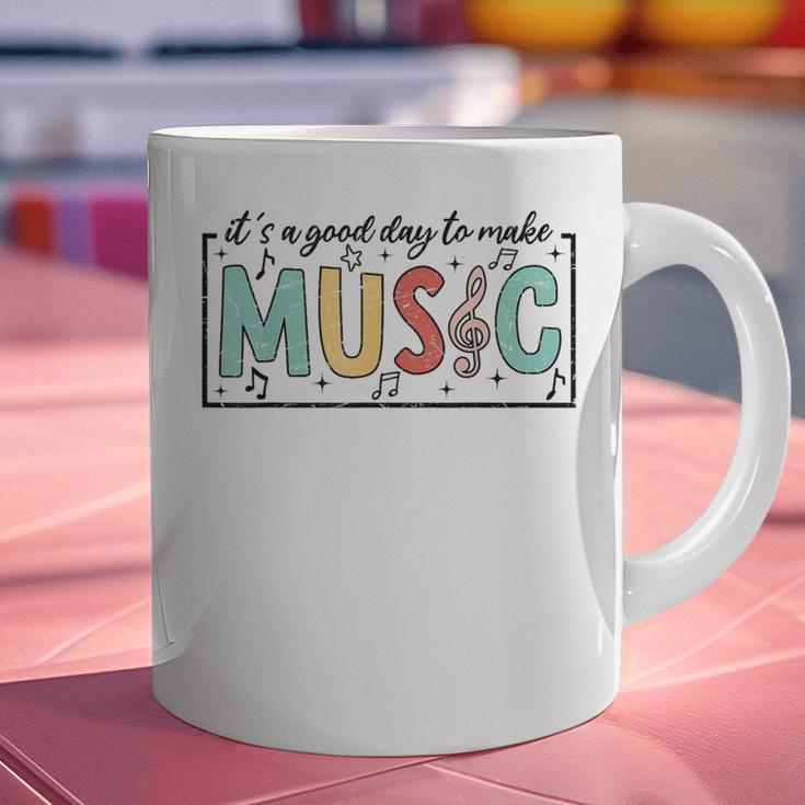 It's A Good Day To Make Music Musician Music Teacher Graphic Print Coffee Mug, gift for family, gift for coworker It's A Good Day To Make Music Musician Music Teacher Graphic Print Coffee Mug, gift for family, gift for coworker