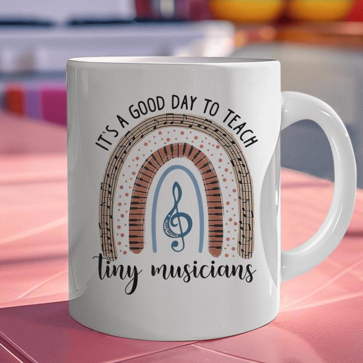 Its A Good Day To Teach Tiny Musicians Music Teacher Rainbow Graphic Print Coffee Mug, gift for family, gift for coworker Its A Good Day To Teach Tiny Musicians Music Teacher Rainbow Graphic Print Coffee Mug, gift for family, gift for coworker