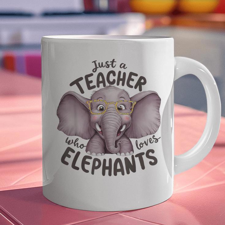 Just a Teacher Who Loves Elephants Elephant Lover Educator Graphic Print Coffee Mug, gift for family, gift for coworker Just a Teacher Who Loves Elephants Elephant Lover Educator Graphic Print Coffee Mug, gift for family, gift for coworker