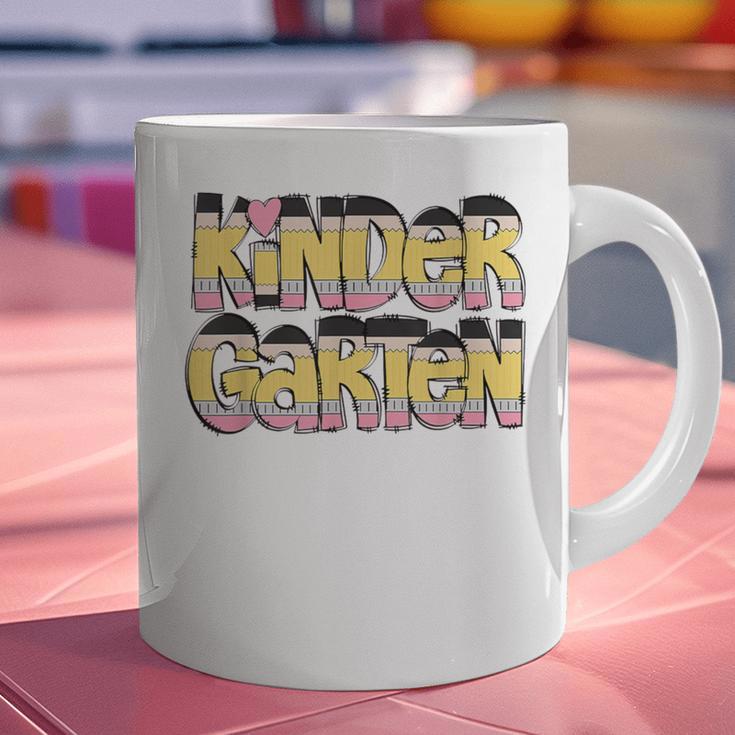 Kindergarten Pencil First Day Of School Teacher Toddler Kids Graphic Print Coffee Mug, gift for family, gift for coworker Kindergarten Pencil First Day Of School Teacher Toddler Kids Graphic Print Coffee Mug, gift for family, gift for coworker