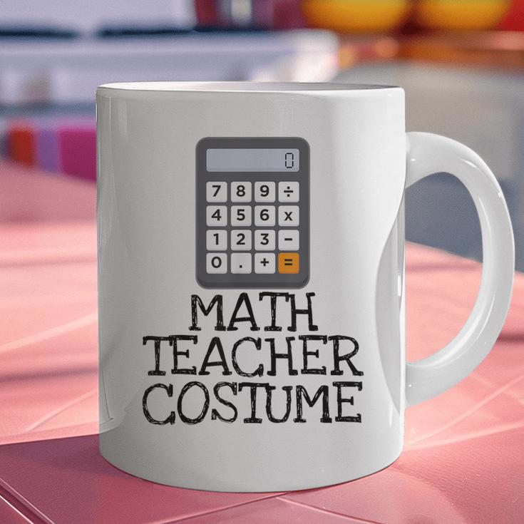 Math Teacher Costume Tshirt Halloween High School Calculator Graphic Print Coffee Mug, gift for family, gift for coworker Math Teacher Costume Tshirt Halloween High School Calculator Graphic Print Coffee Mug, gift for family, gift for coworker