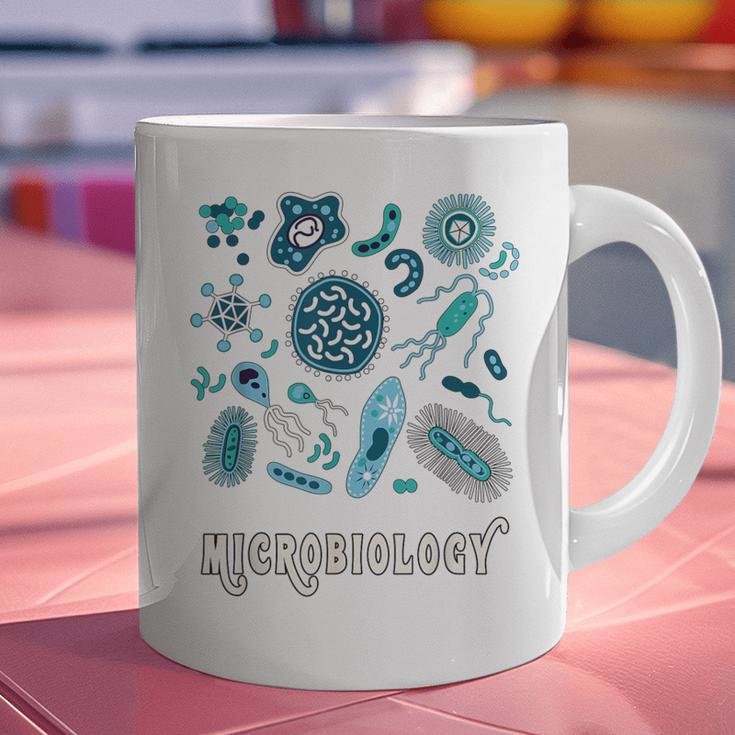 Microbiology Teacher Science Instructor Tee Shirt For Men Women Graphic Print Coffee Mug, Science Teacher Mugs, gift for family, gift for coworker