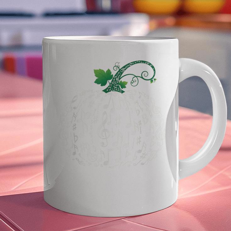 Music Notes Pumpkin Fall Music Teacher Graphic Print Coffee Mug, gift for family, gift for coworker Music Notes Pumpkin Fall Music Teacher Graphic Print Coffee Mug, gift for family, gift for coworker