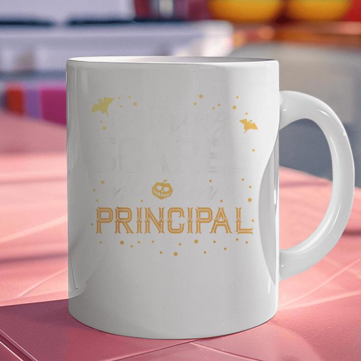 Nothing Scares Me I'm A Principal Teacher Halloween School For Men Women Kids Graphic Print Coffee Mug, gift for family, gift for coworker Nothing Scares Me I'm A Principal Teacher Halloween School For Men Women Kids Graphic Print Coffee Mug, gift for family, gift for coworker