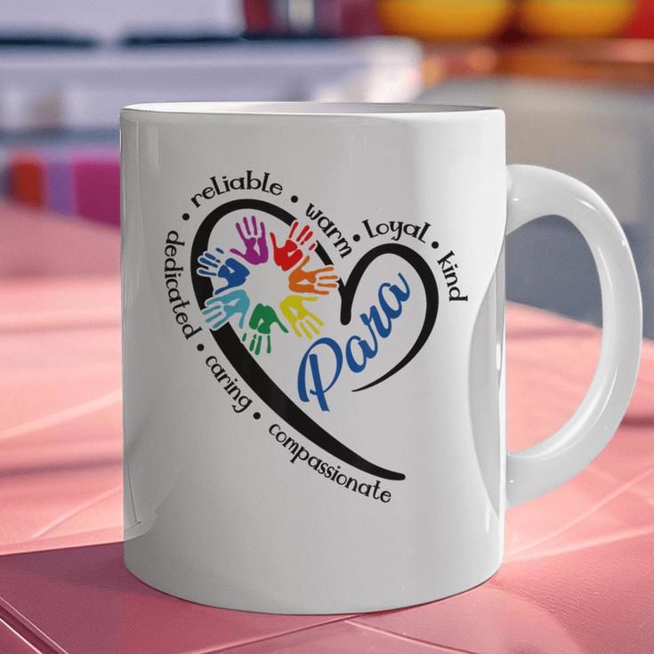 Para Heart Teacher Paraprofessional Paraeducator Men Women Graphic Print Coffee Mug, gift for family, gift for coworker Para Heart Teacher Paraprofessional Paraeducator Men Women Graphic Print Coffee Mug, gift for family, gift for coworker