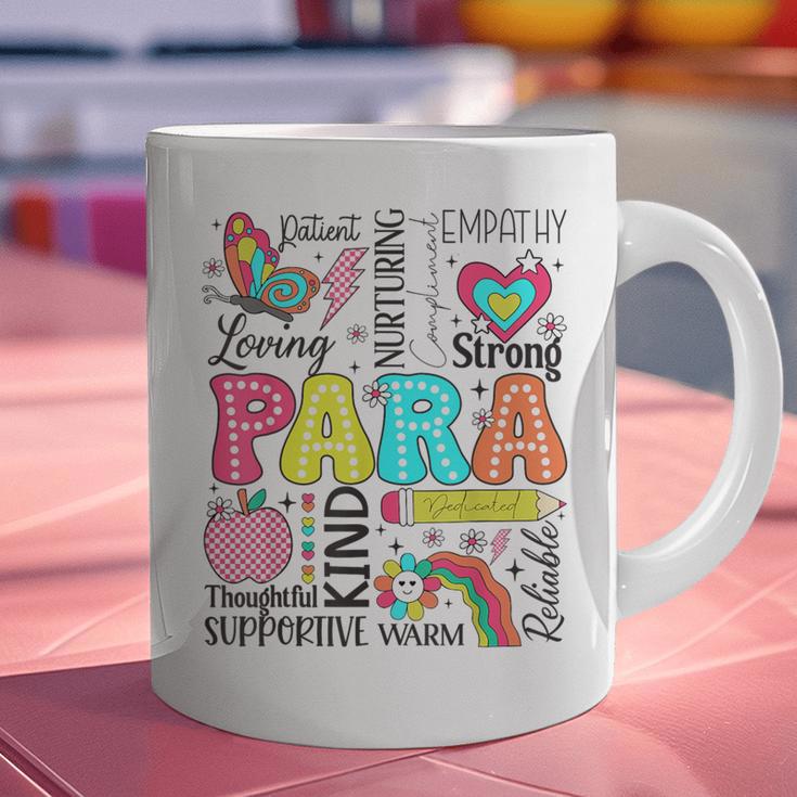 Para Paraprofessional Paraeducator Teacher Back To School Graphic Print Coffee Mug, gift for family, gift for coworker Para Paraprofessional Paraeducator Teacher Back To School Graphic Print Coffee Mug, gift for family, gift for coworker