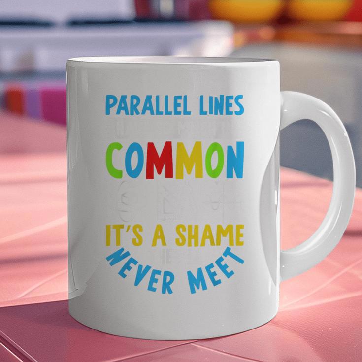 Parallel Lines Math Pun – Teacher Humor Graphic Print Coffee Mug, gift for family, gift for coworker Parallel Lines Math Pun – Teacher Humor Graphic Print Coffee Mug, gift for family, gift for coworker