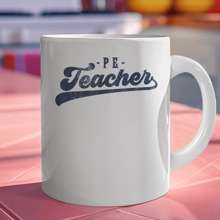 PE Teacher Cute Vintage Graphic Physical Education Teacher Graphic Print Coffee Mug, Pe Teacher Mugs, gift for family, gift for coworker PE Teacher Cute Vintage Graphic Physical Education Teacher Graphic Print Coffee Mug, Pe Teacher Mugs, gift for family, gift for coworker