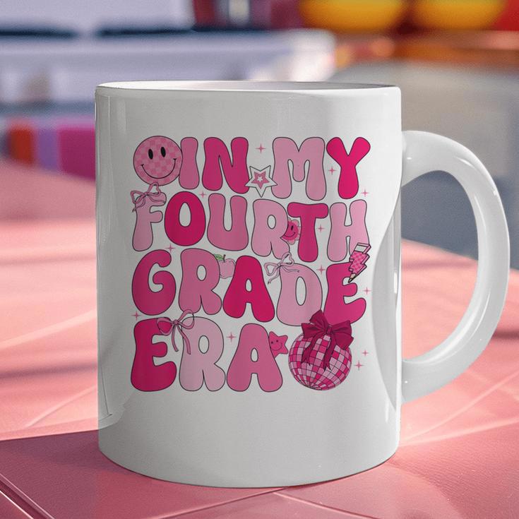 Pink Fourth Grade Era 4th Back To School Grade Teacher Graphic Print Coffee Mug, 4th Grade Teacher Mugs, gift for family, gift for coworker Pink Fourth Grade Era 4th Back To School Grade Teacher Graphic Print Coffee Mug, 4th Grade Teacher Mugs, gift for family, gift for coworker