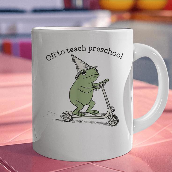 Pre K Grade Teacher Frog Back To School Preschool Graphic Print Coffee Mug, gift for family, gift for coworker Pre K Grade Teacher Frog Back To School Preschool Graphic Print Coffee Mug, gift for family, gift for coworker