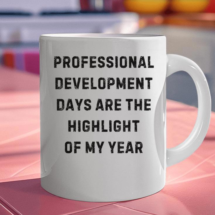 Professional Development Days Teacher Lie Party Graphic Print Coffee Mug, gift for family, gift for coworker