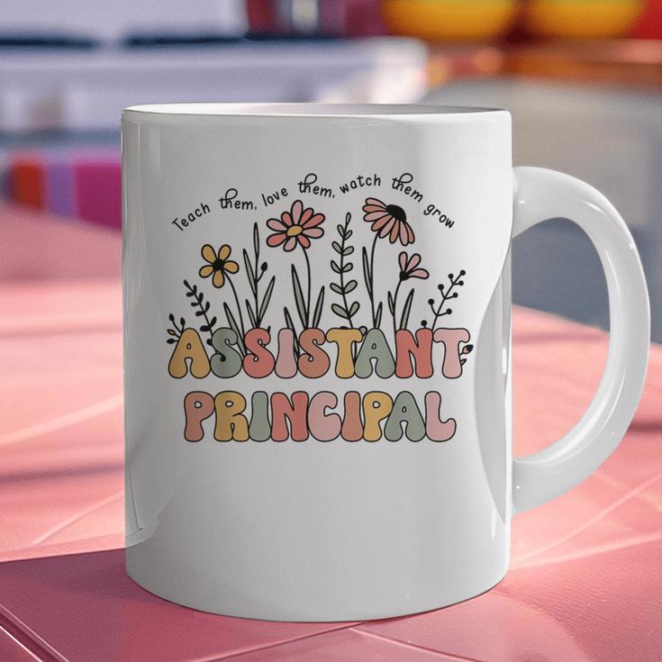 Retro Floral Assistant Principal Shirt For Teachers Day Graphic Print Coffee Mug, gift for family, gift for coworker Retro Floral Assistant Principal Shirt For Teachers Day Graphic Print Coffee Mug, gift for family, gift for coworker