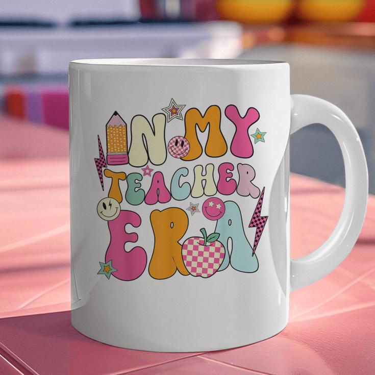 Retro Groovy In My Teaching Era Best Teacher Appreciation Graphic Print Coffee Mug, Groovy Teacher Mugs, gift for family, gift for coworker Retro Groovy In My Teaching Era Best Teacher Appreciation Graphic Print Coffee Mug, Groovy Teacher Mugs, gift for family, gift for coworker