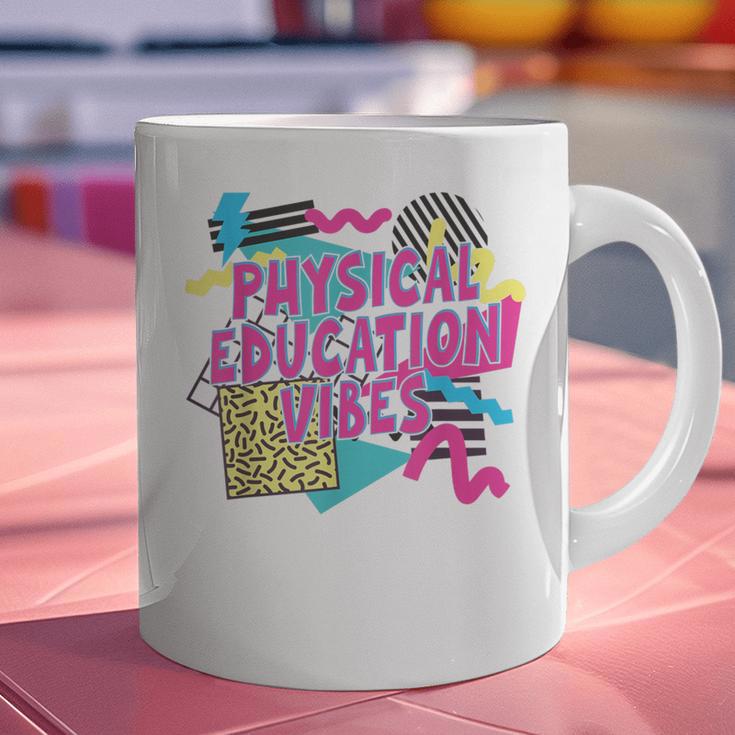 Retro Physical Education Vibes Gym Teacher Phys Ed Teacher Graphic Print Coffee Mug, gift for family, gift for coworker Retro Physical Education Vibes Gym Teacher Phys Ed Teacher Graphic Print Coffee Mug, gift for family, gift for coworker