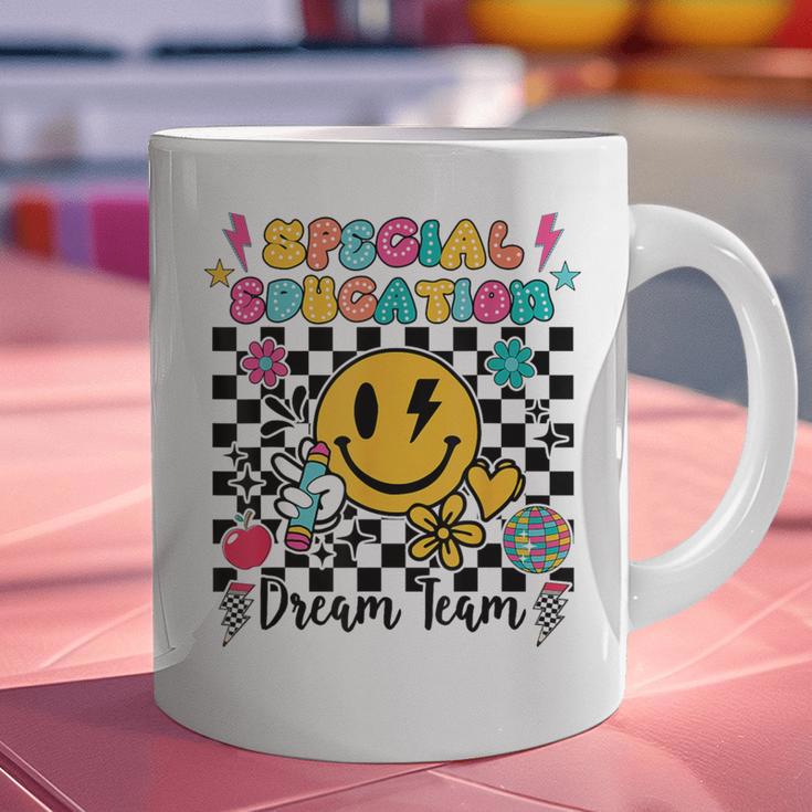Retro Special Education Squad Groovy Dream Team Teacher Graphic Print Coffee Mug, Groovy Teacher Mugs, gift for family, gift for coworker Retro Special Education Squad Groovy Dream Team Teacher Graphic Print Coffee Mug, Groovy Teacher Mugs, gift for family, gift for coworker