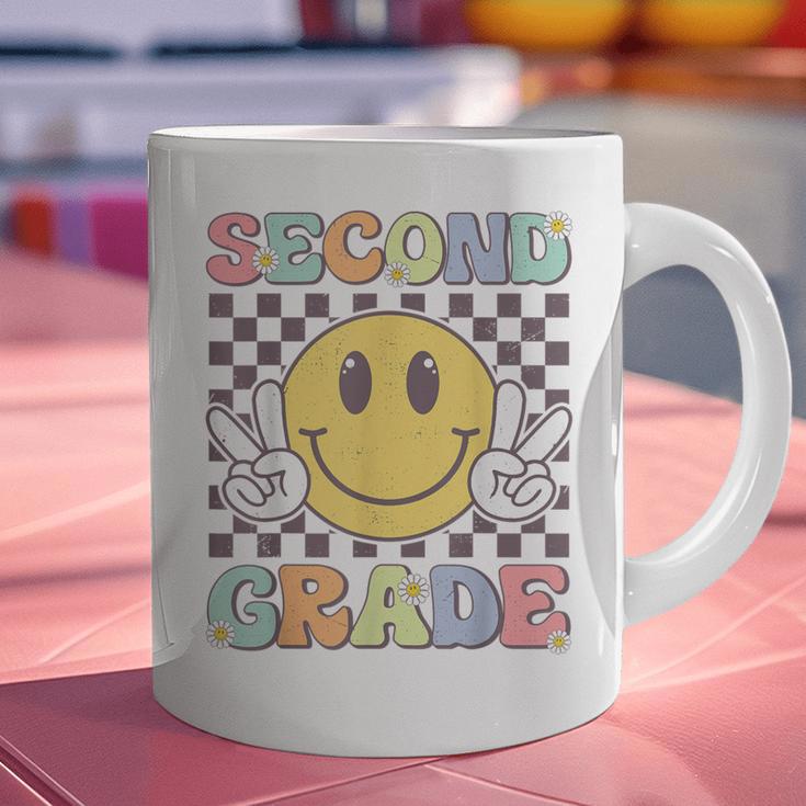 Second Grade Teachers Boys Girls Smile Face 2nd Grade Team Graphic Print Coffee Mug, gift for family, gift for coworker